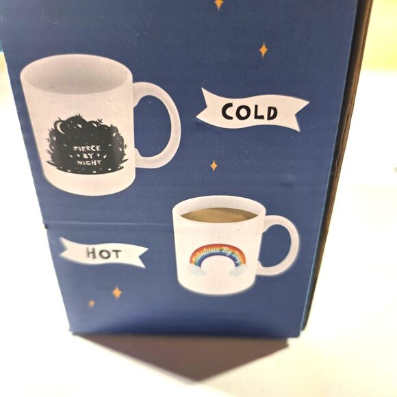 Heat Change Mug Fierce To Fabulous Zebra Unicorn new gift coffee cup animals - Picture 3 of 7